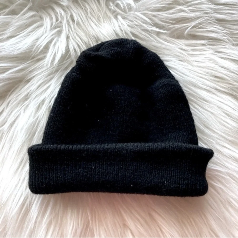 Woolen Black Beanie Unisex